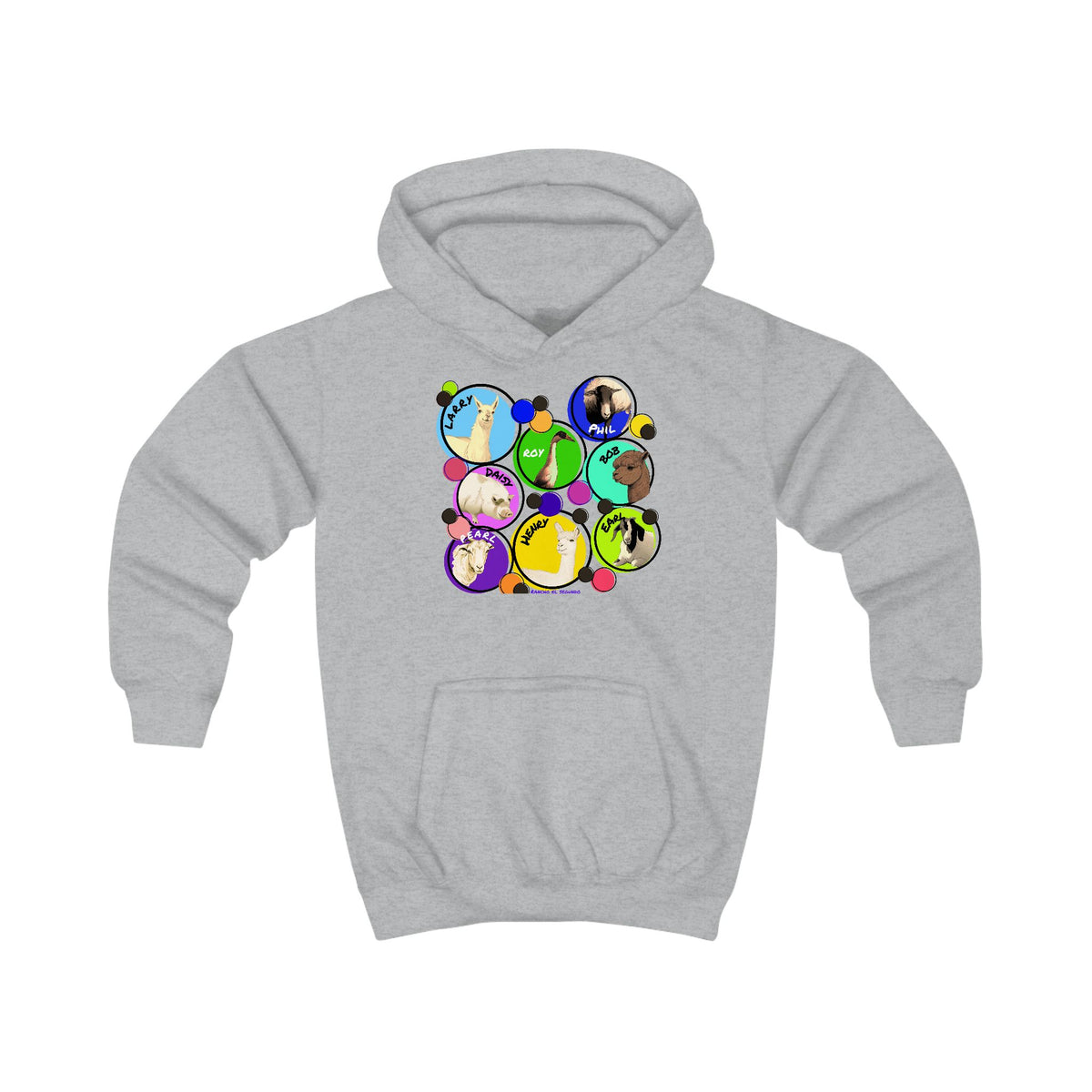KIDS HOODIE - THE WHOLE GANG - CALI SUN