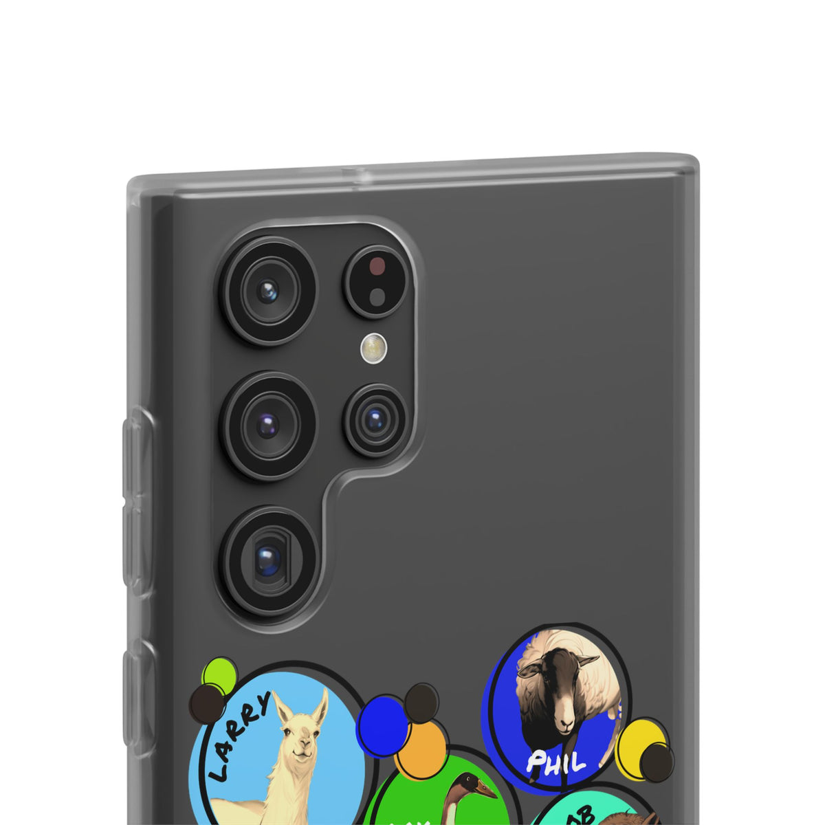 IPHONE & GALAXY FLEXI CASE - THE WHOLE GANG - CALI SUN