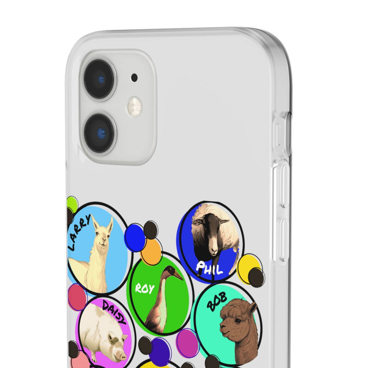 IPHONE & GALAXY FLEXI CASE - THE WHOLE GANG - CALI SUN