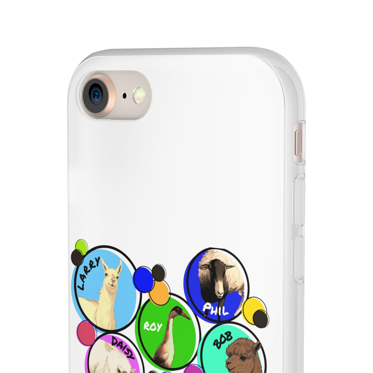 IPHONE & GALAXY FLEXI CASE - THE WHOLE GANG - CALI SUN