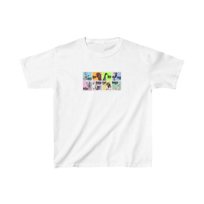 THE WHOLE GANG - KIDS TEE -  PASTEL