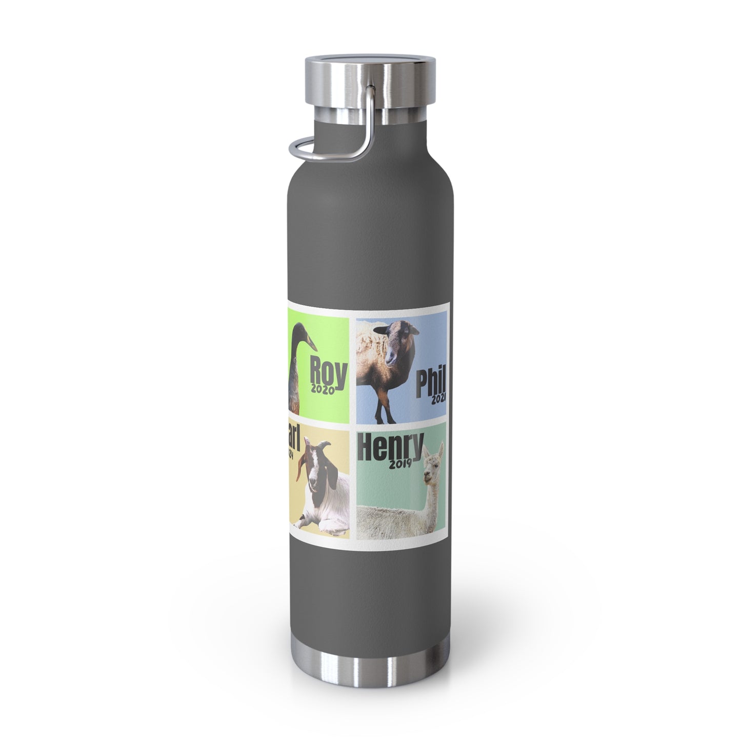 VACUUM INSULATED BOTTLE 22oz - THE WHOLE GANG - PASTEL