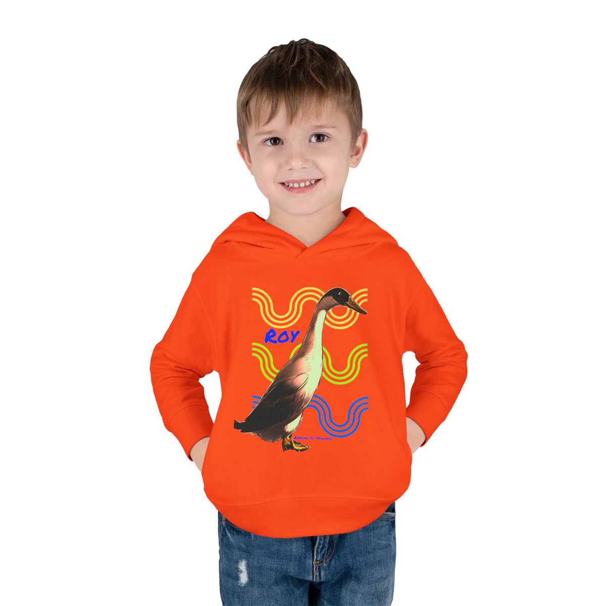 TODDLER PULLOVER HOODIE - ROY - CALI SUN