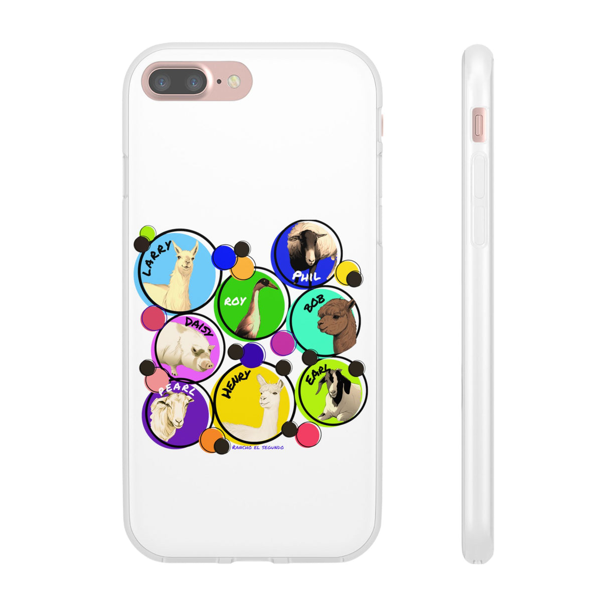 IPHONE & GALAXY FLEXI CASE - THE WHOLE GANG - CALI SUN