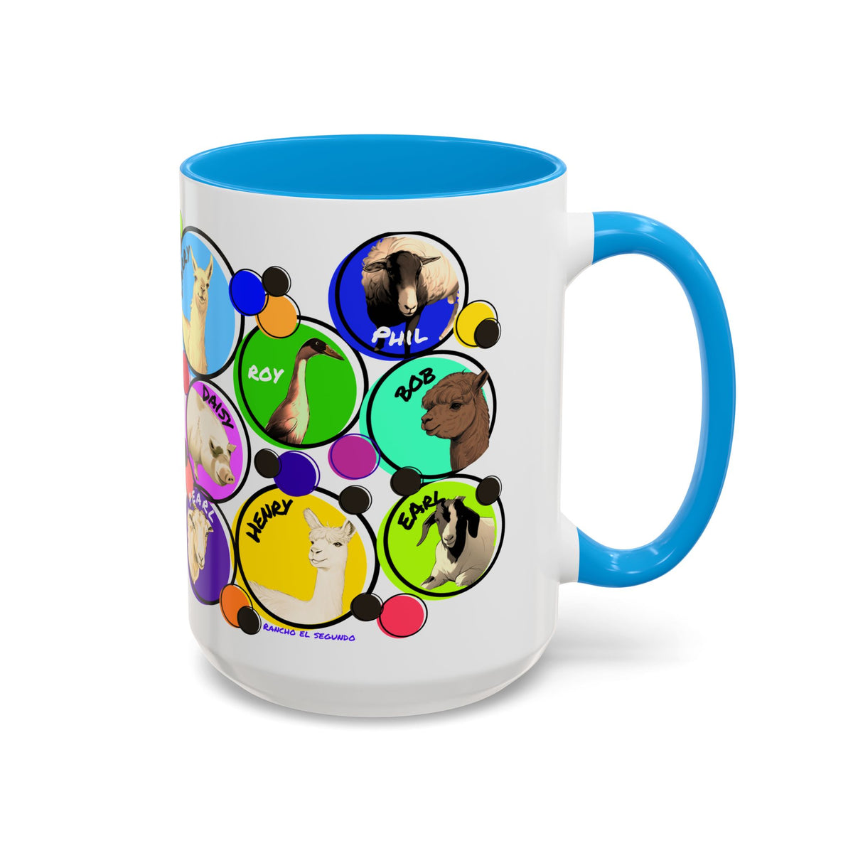 MUG - THE WHOLE GANG - MULTI COLORS - CALI SUN - 11oz, 15oz