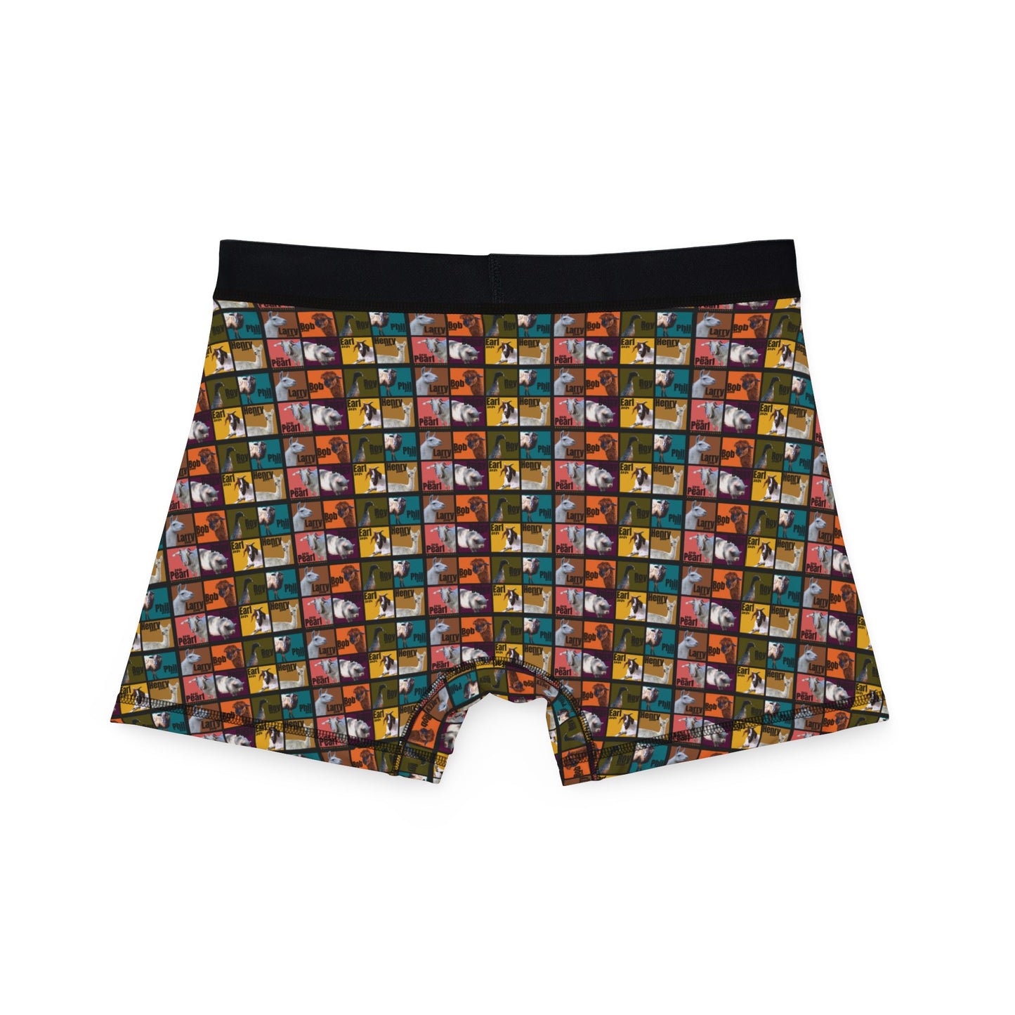 MEN'S BOXERS - THE WHOLE GANG - EARTH TONES