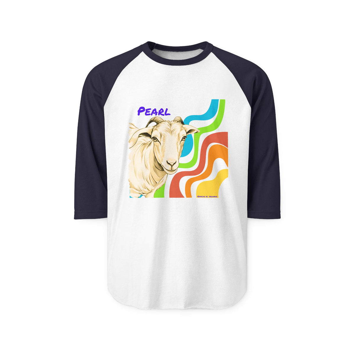 BASEBALL T-SHIRT (UNISEX) - PEARL - CALI SUN