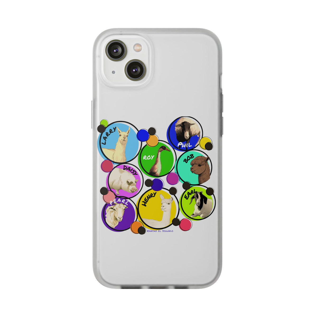 IPHONE & GALAXY FLEXI CASE - THE WHOLE GANG - CALI SUN