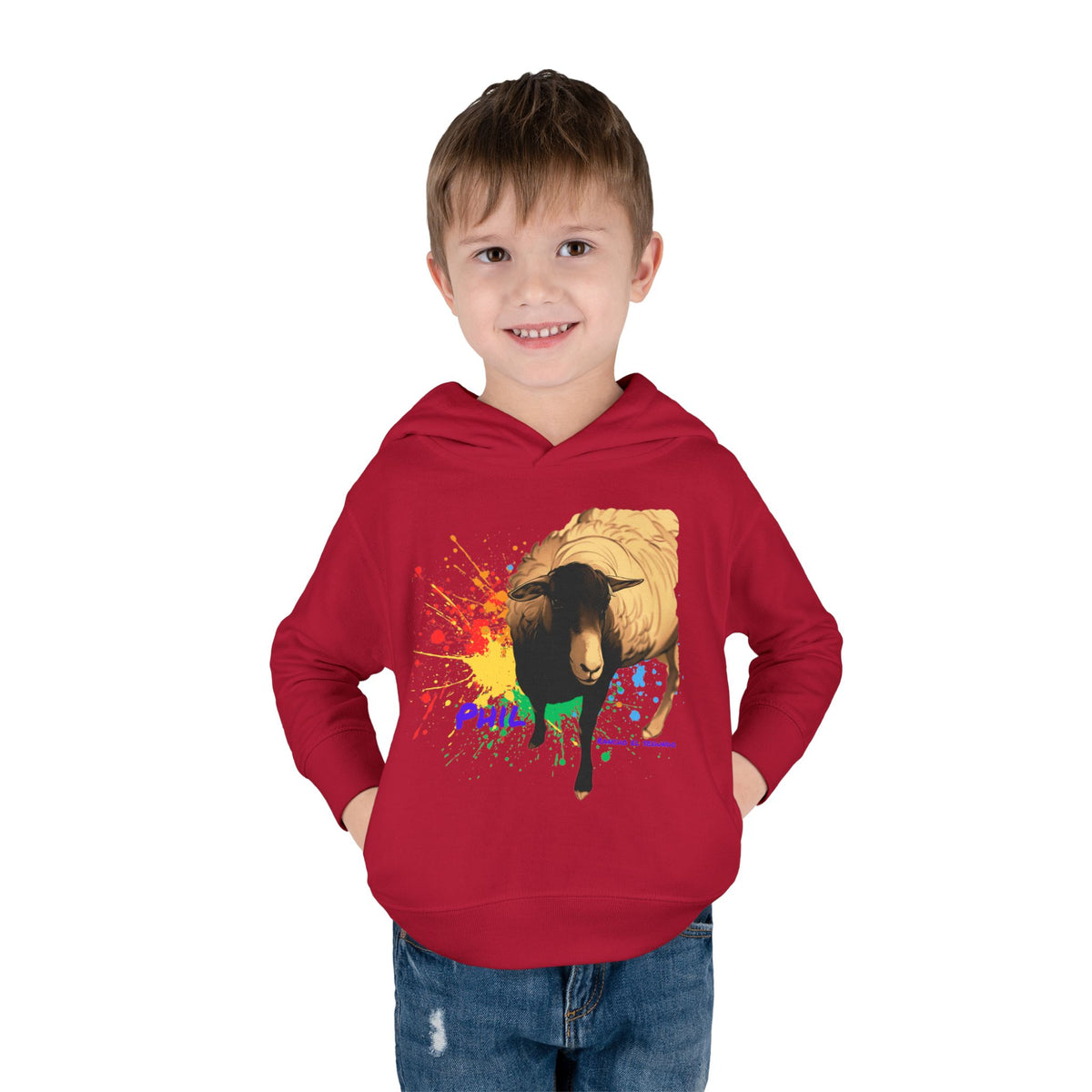 TODDLER HOODIE - PHIL - CALI SUN